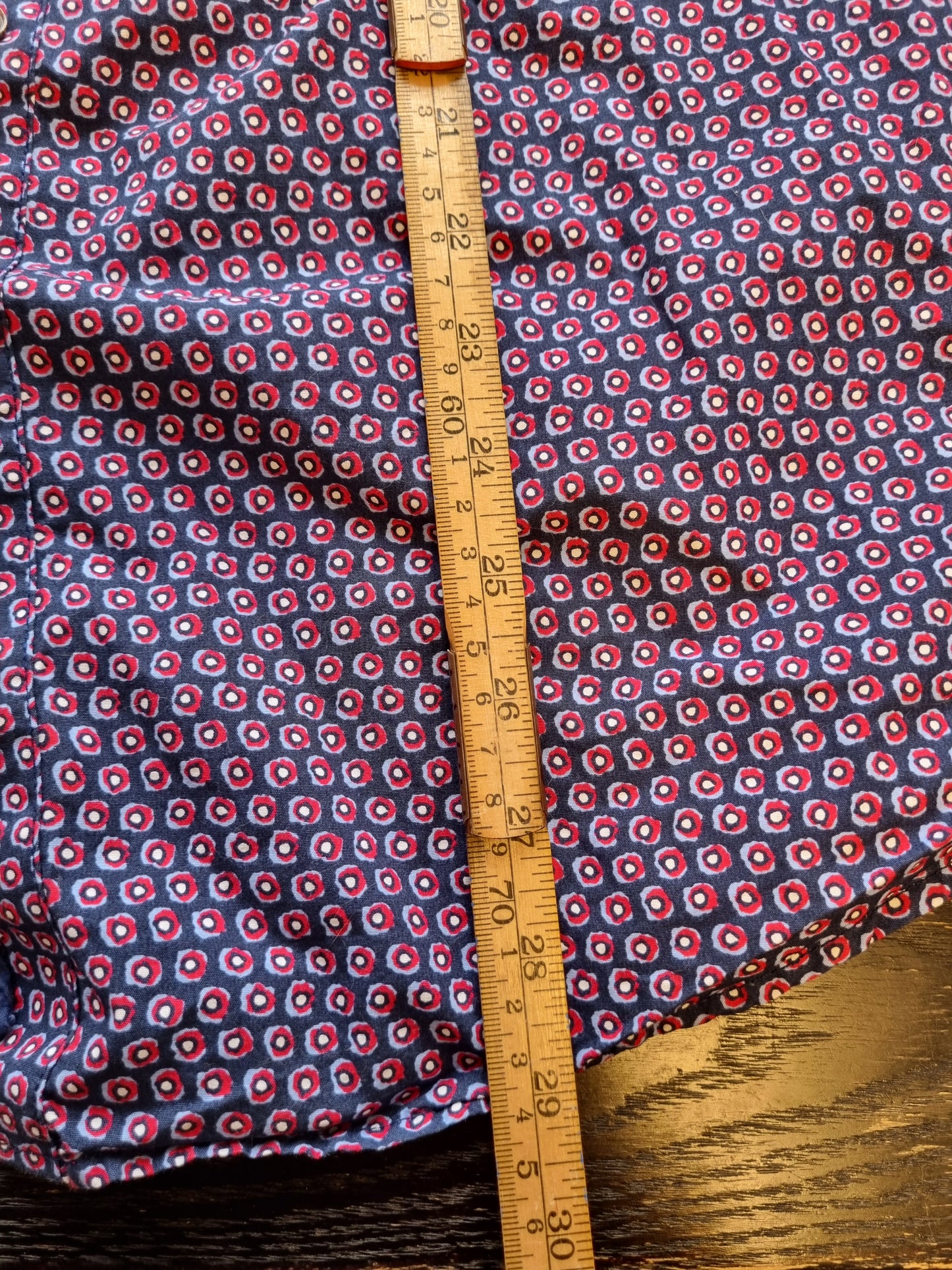 Kingsmen mønstret skjorte - XL