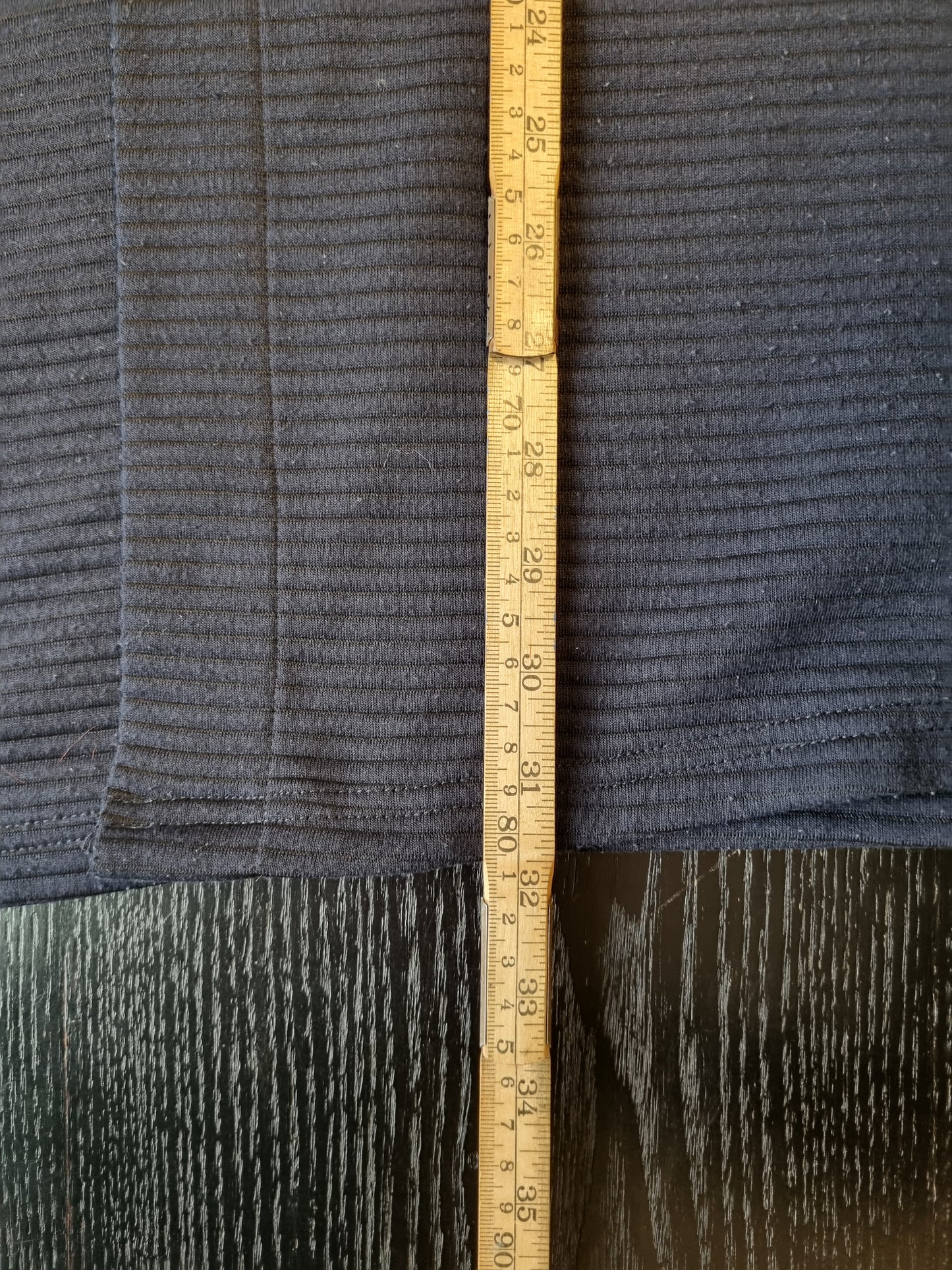 Marineblå Cardigan - 2XL