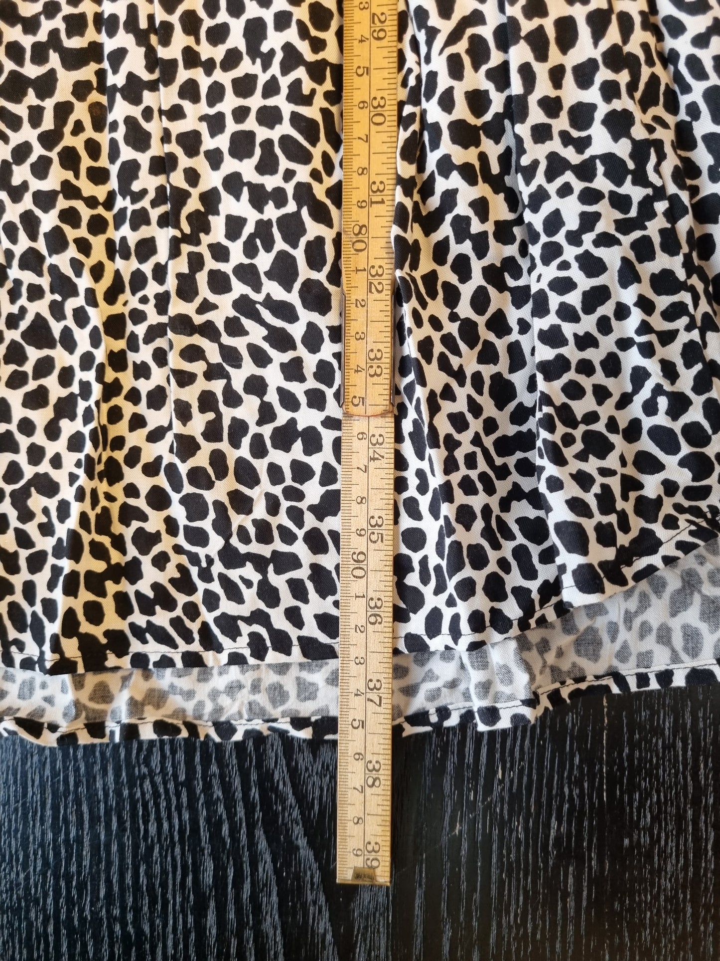 H&M Leopardmønstret kjole - XL