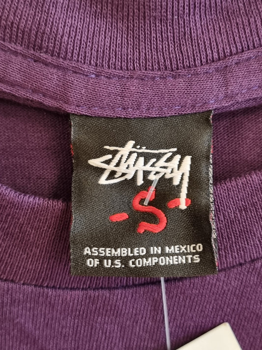 NY! Vintage Stüssy t-skjorte - S