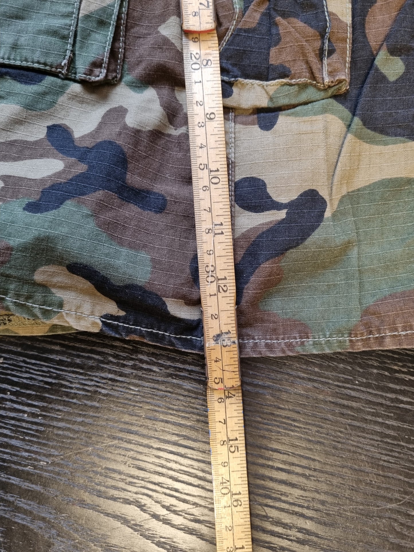 Camo wrap skjørt - Y2K - M