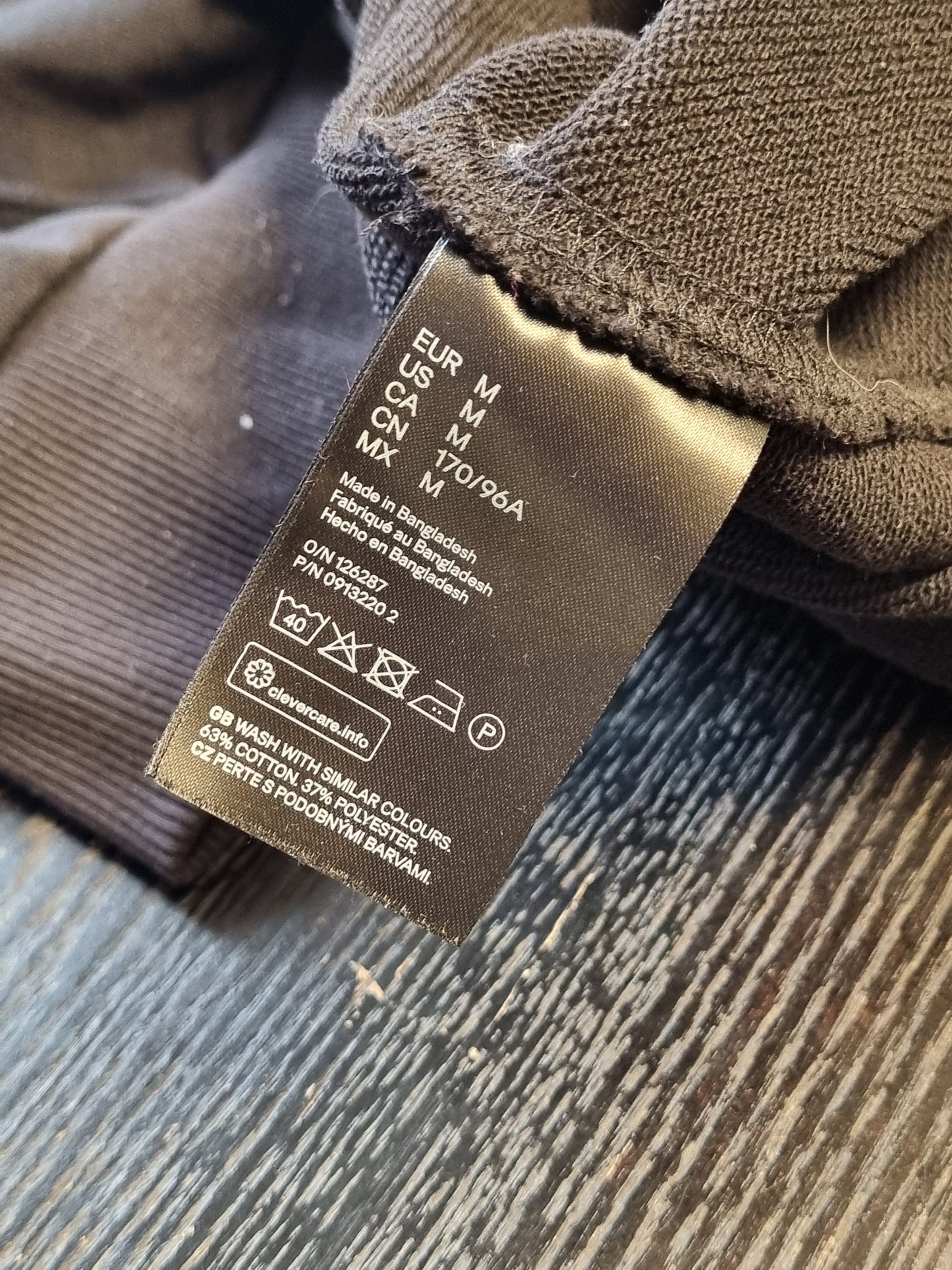 Lang oversized genser - M