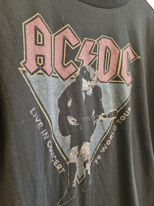 H&M T-skjorte AC/DC - L