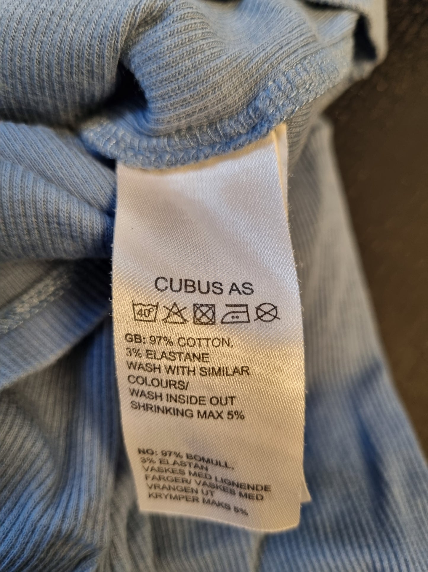 Cubus topp - S