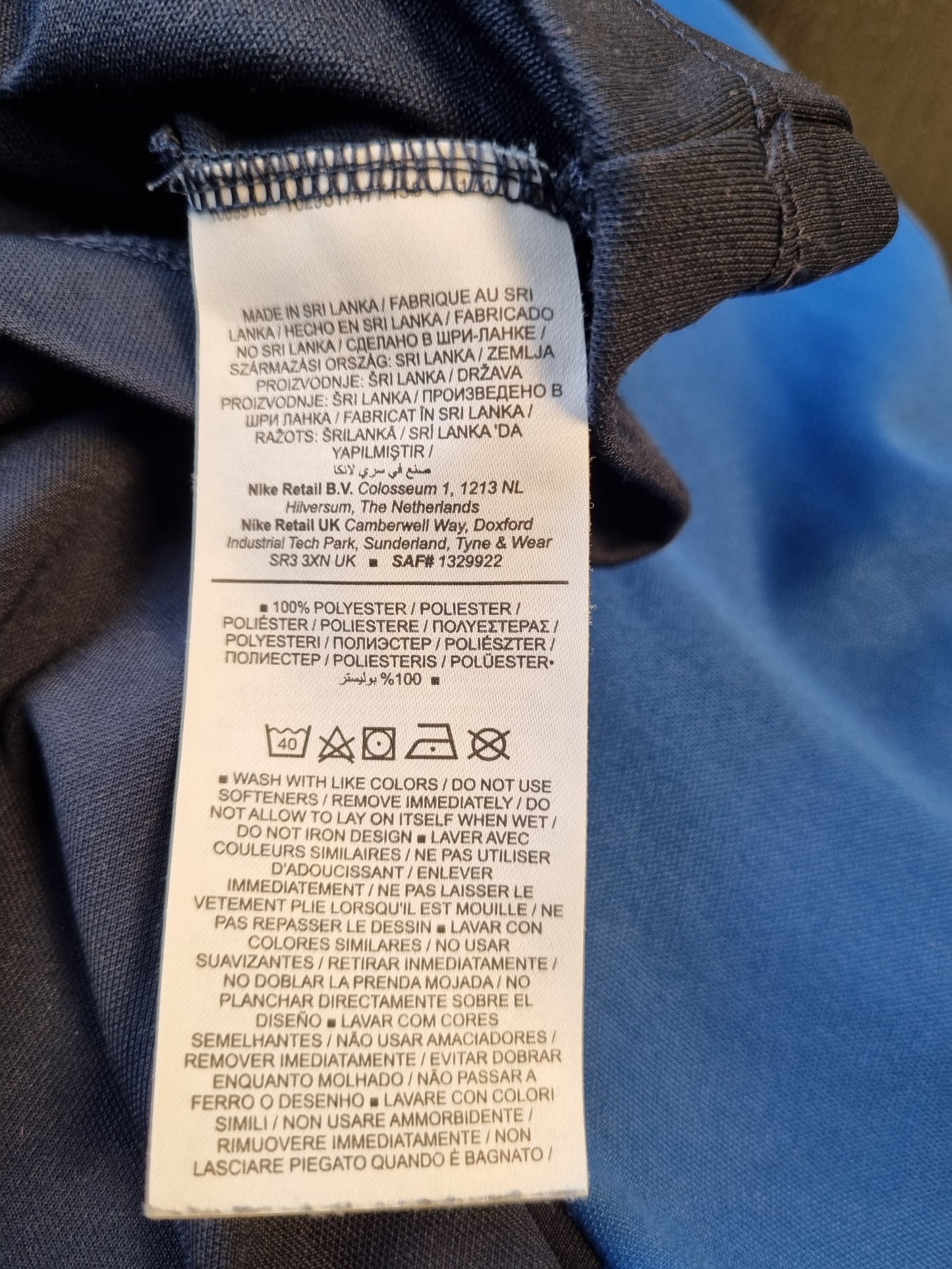 Nike treningsgenser NFF - M