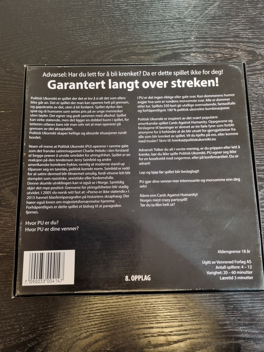 Politisk ukorrekt – brettspill