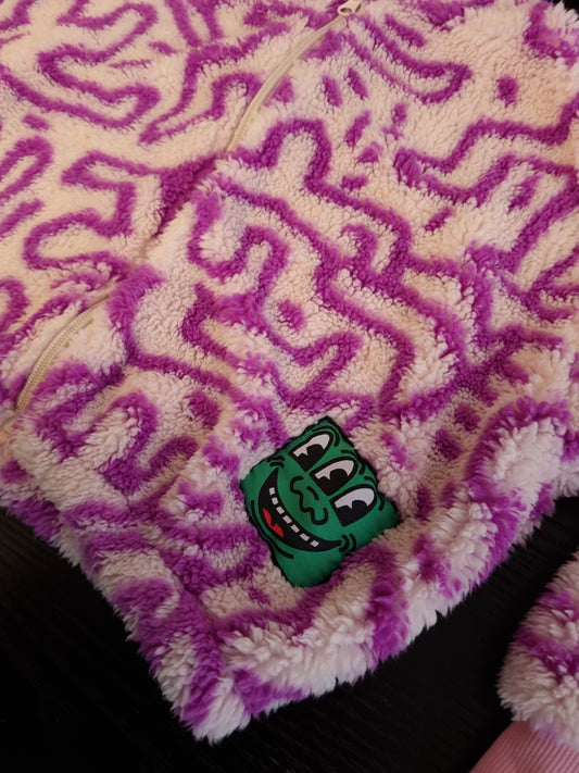 H&M teddyfleece jakke - 146