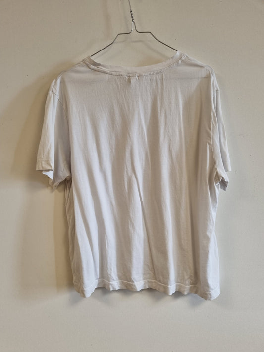 H&M cottonsilk t-skjorte - XL