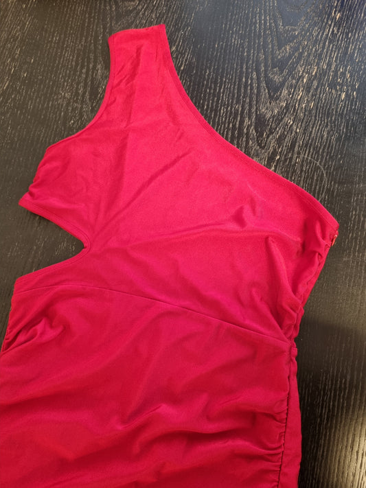 One shoulder kjole - S