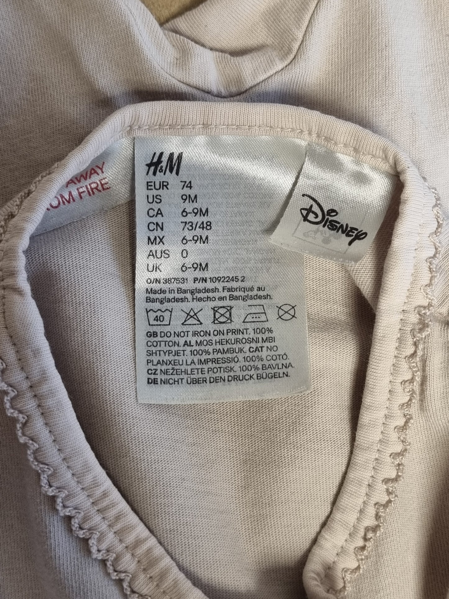 H&M Disney pysjamas – Minnie – str. 74
