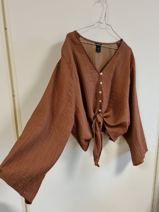 Lindex knytebluse – XL