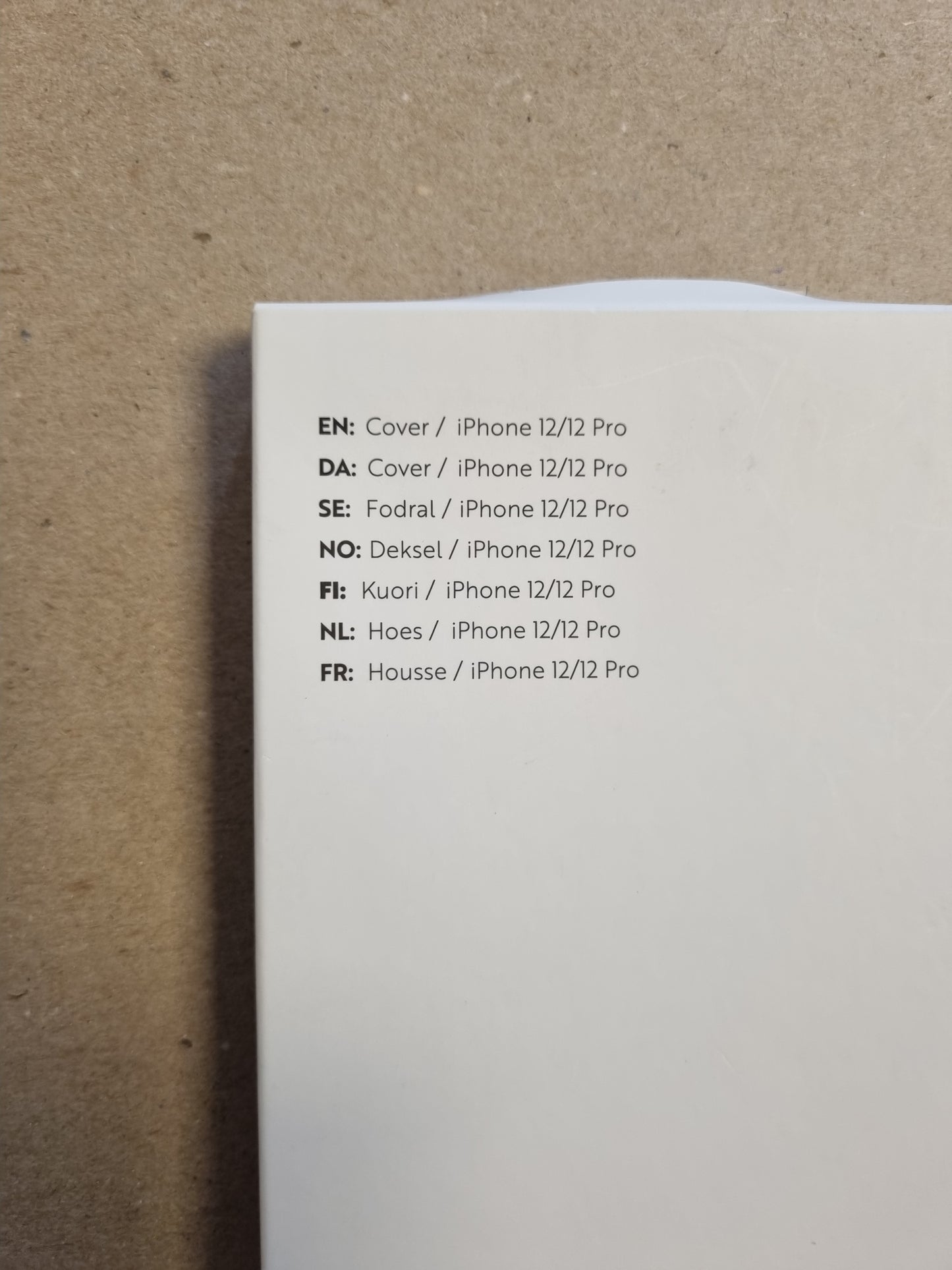 iPhone 12/12 Pro deksel