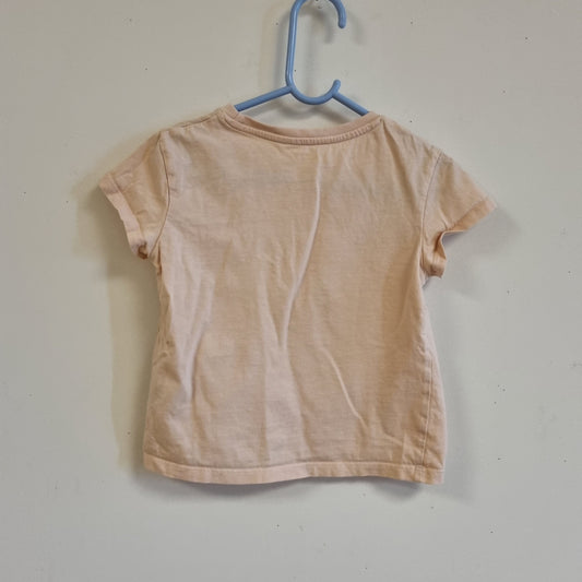 Lys t-skjorte / H&M - 98/104