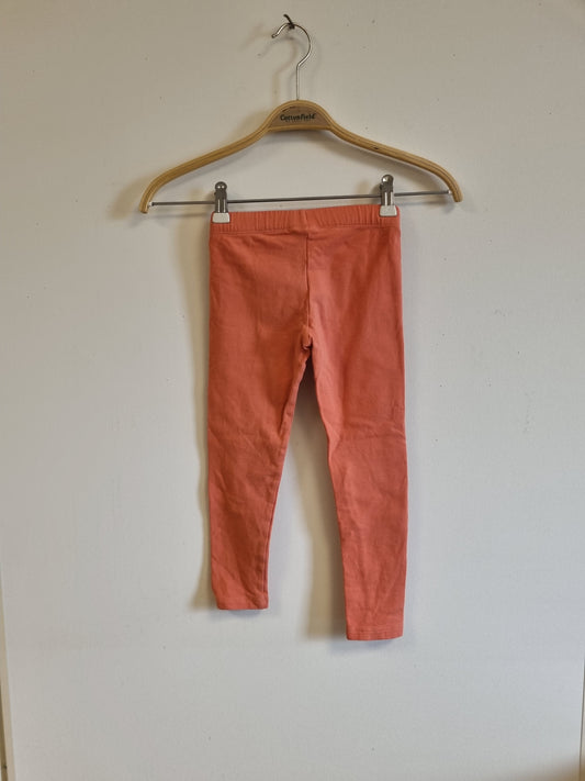 Oransj bukse/leggings - 110