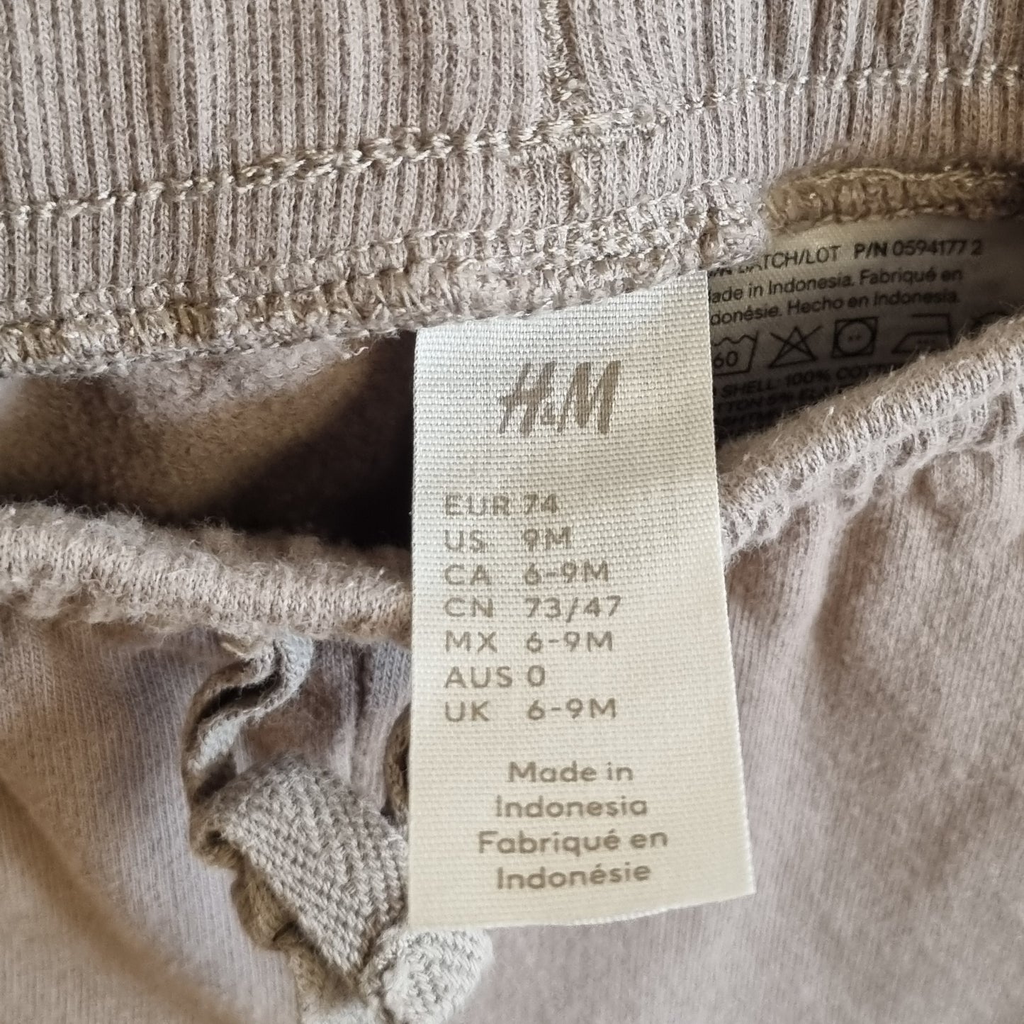 Brun joggebukse / H&M - 74