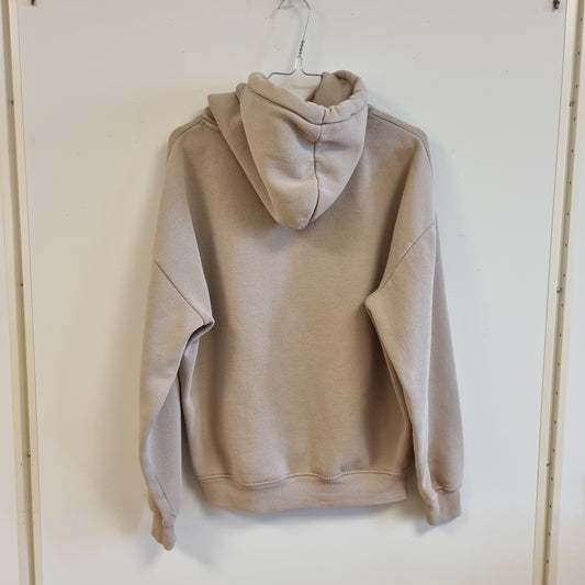 Beige hettegenser / Bik Bok - S