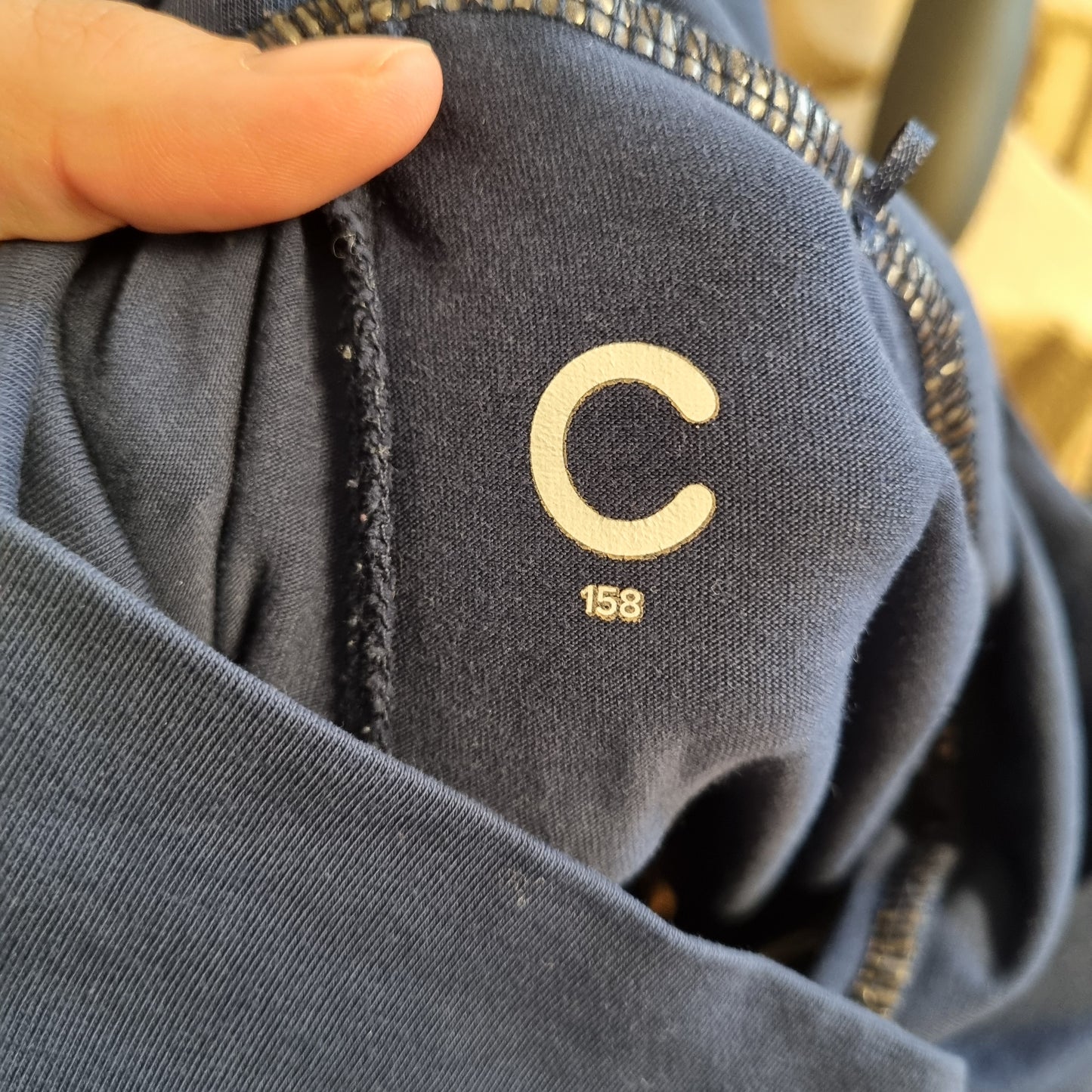 Mørkeblå slengbukse / Cubus - 158