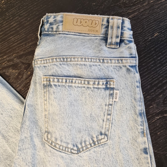 Lyseblå loose fit jeans / WOW - 158