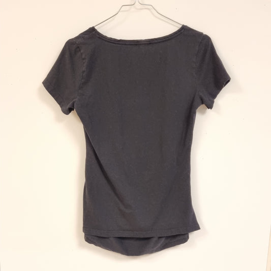 Svart gravid-t-skjorte / Anna Field Mama - S
