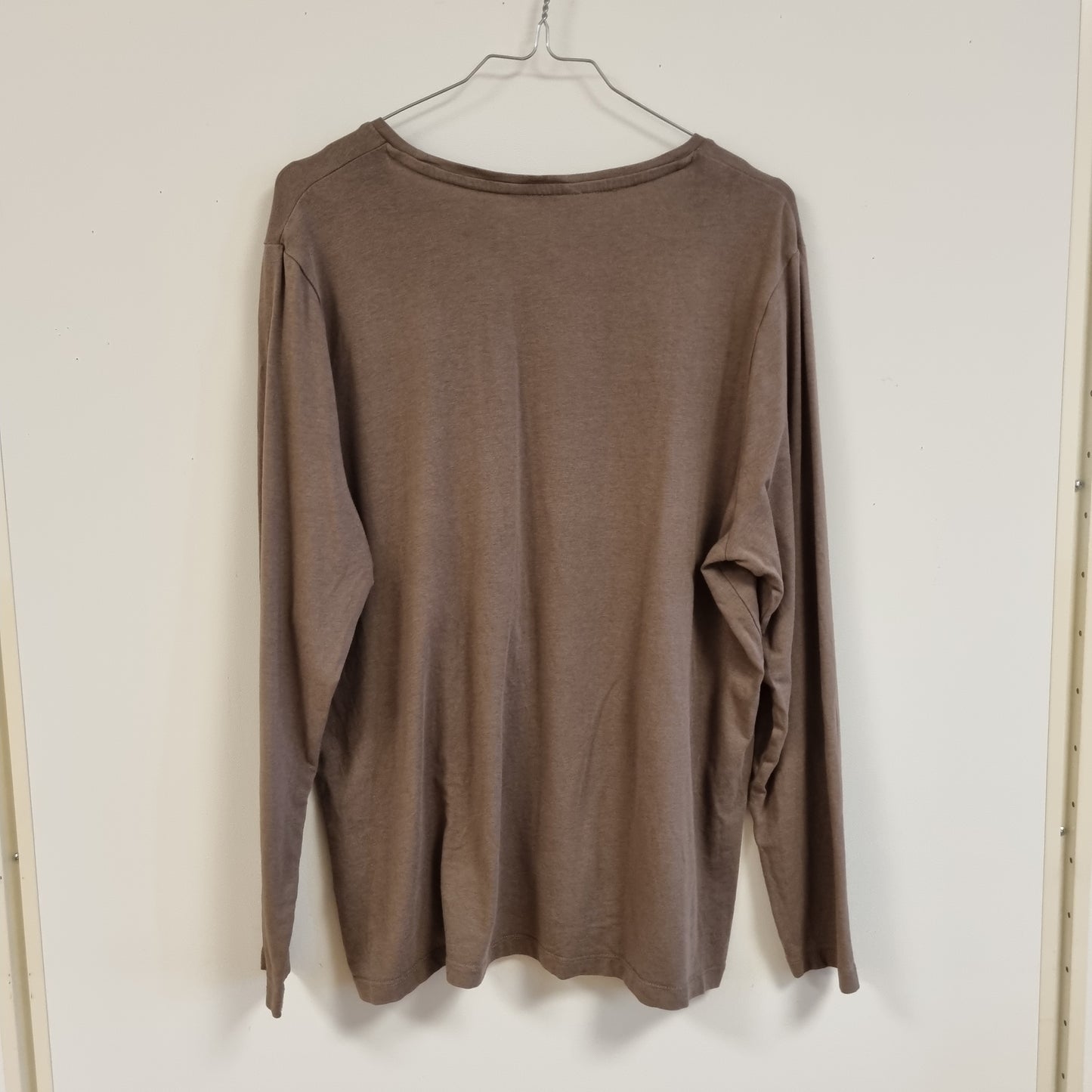 Brun langermet topp - XL