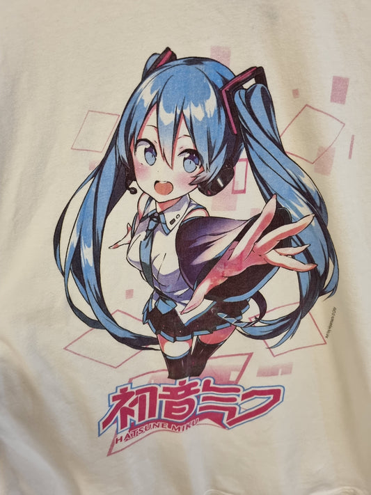 Offisiell Hatsune Miku t-skjorte - M