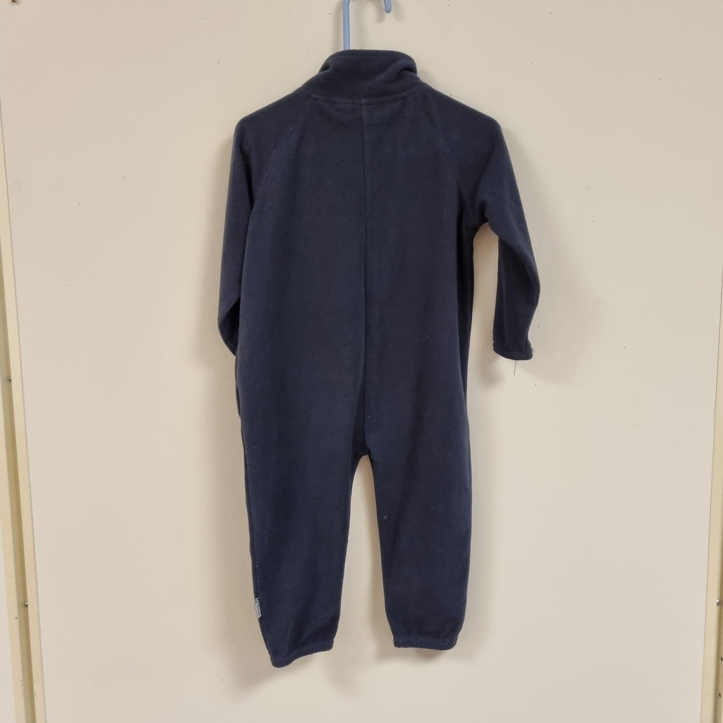 Mørkegrå fleecedress / Reflex - 74/80