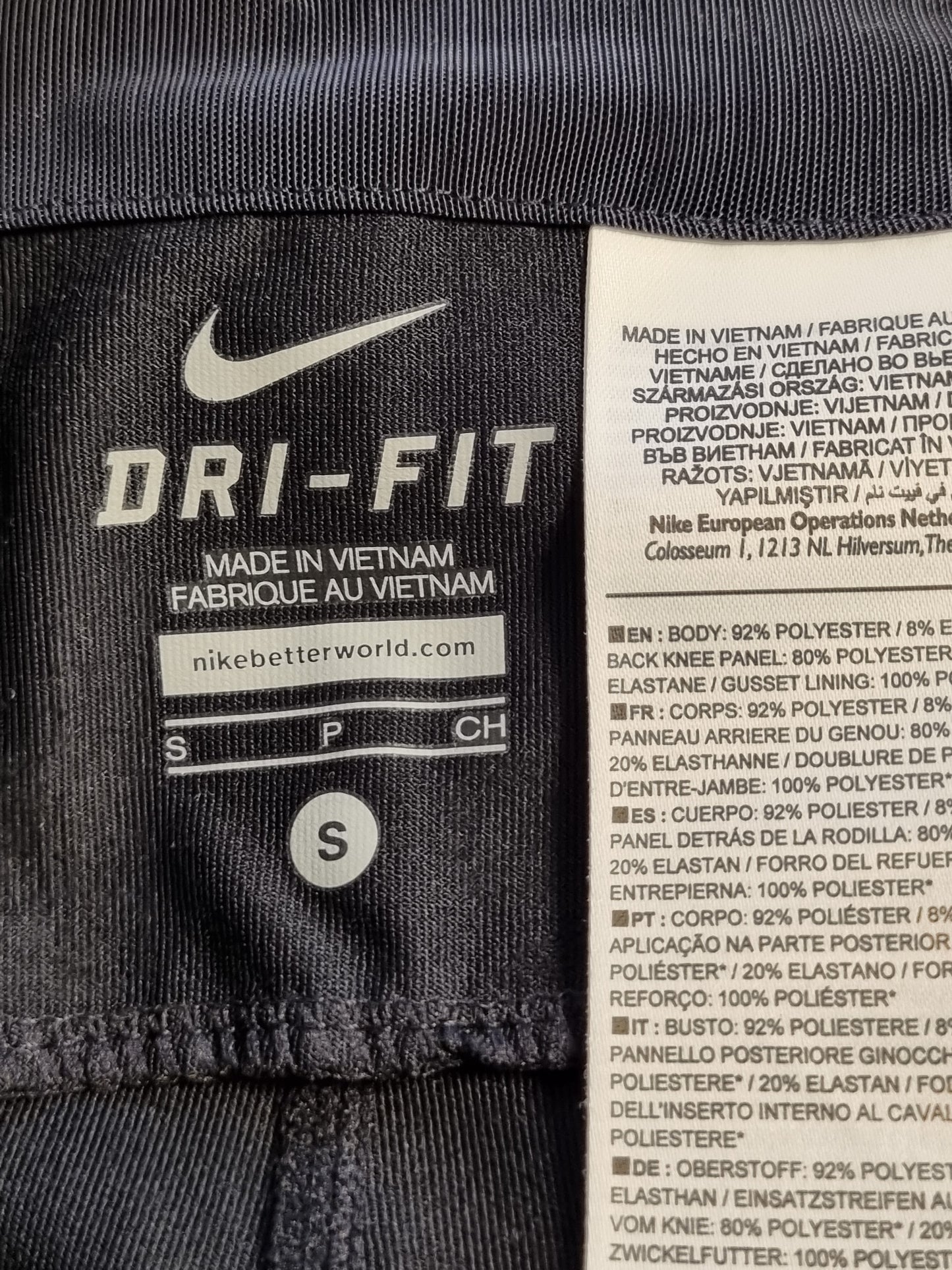 Nike Dri-FIT treningstights - S
