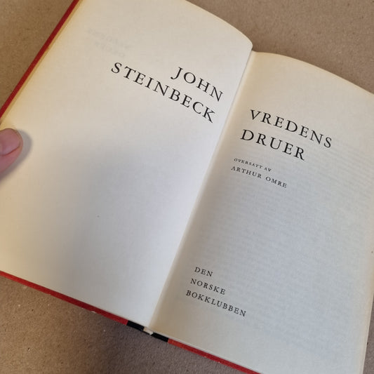 Vredens druer – John Steinbeck