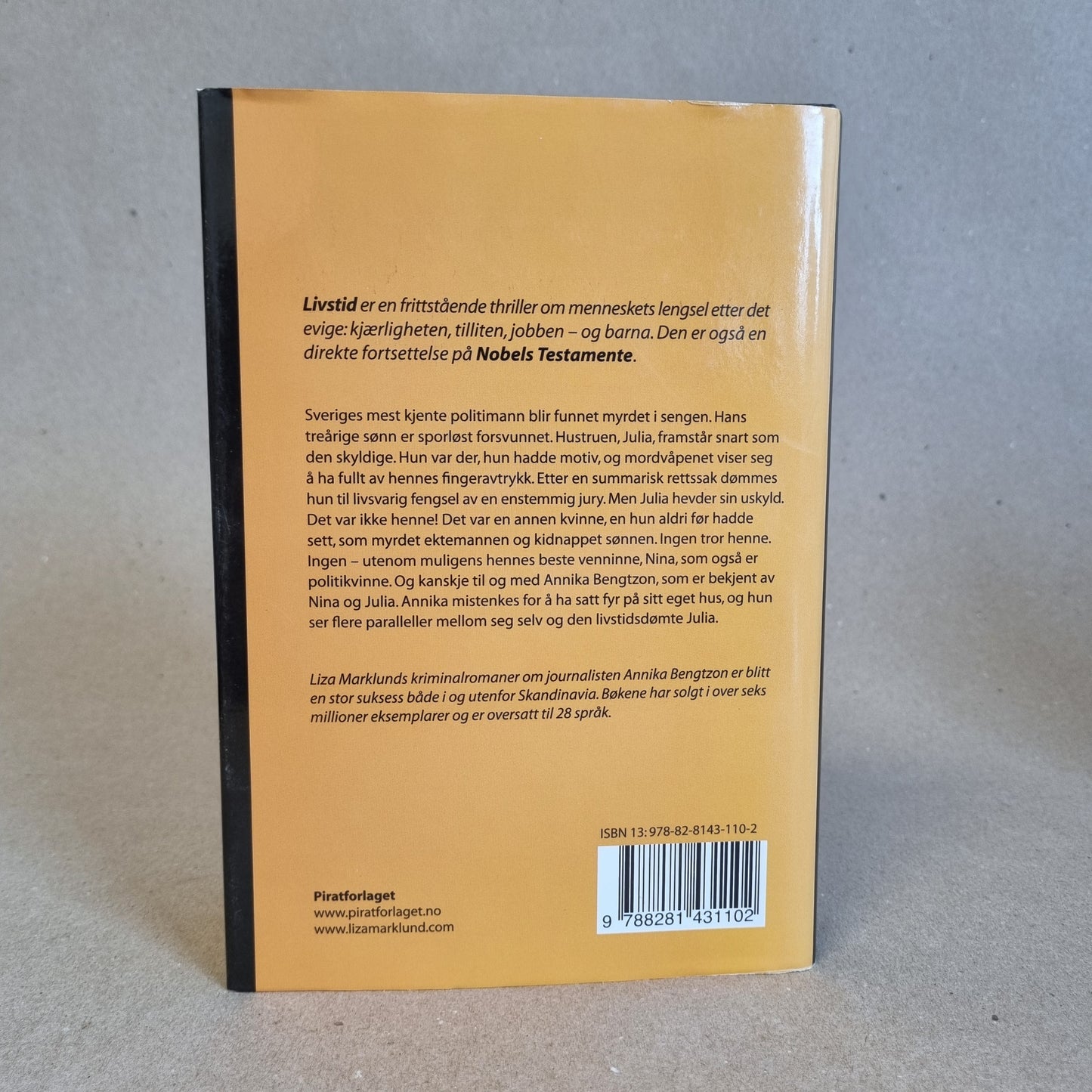 Livstid – Liza Marklund