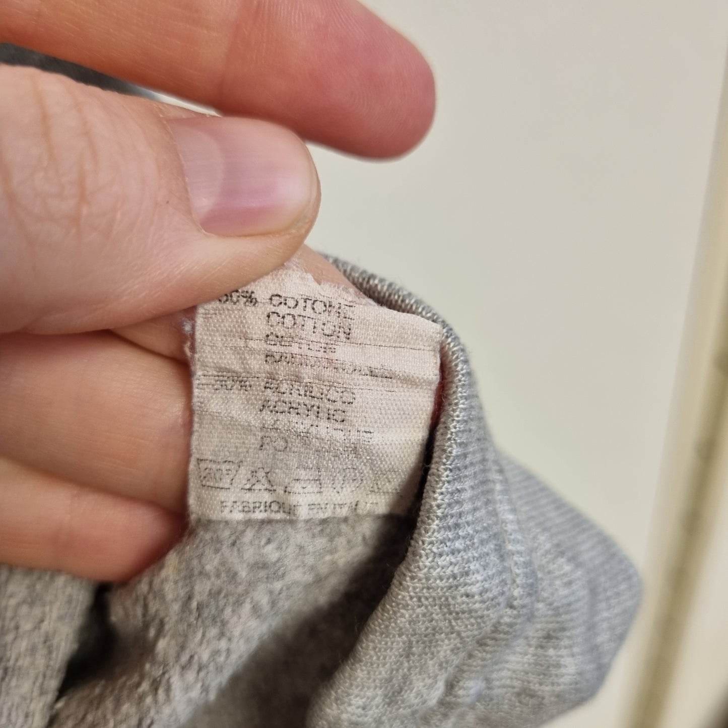 Vintage 90s Levi’s sweatshirt / Made in Italy – M