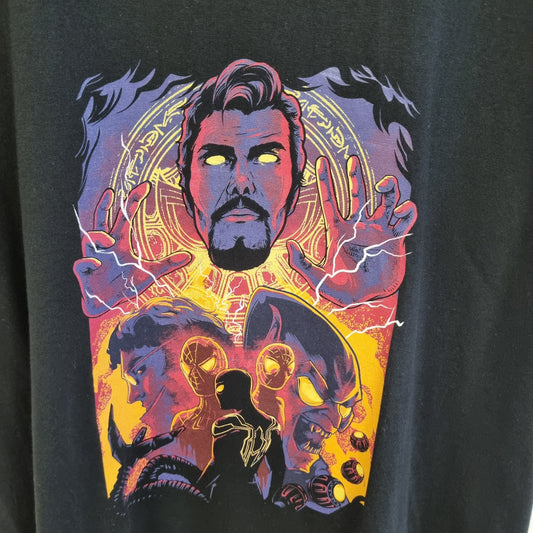 Spider-Man & Doctor Strange T-skjorte / 100% bomull – L