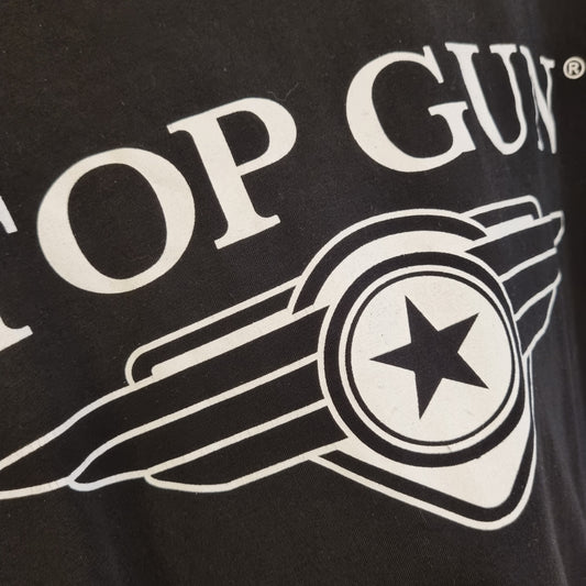 Top Gun Logo T-skjorte – XL