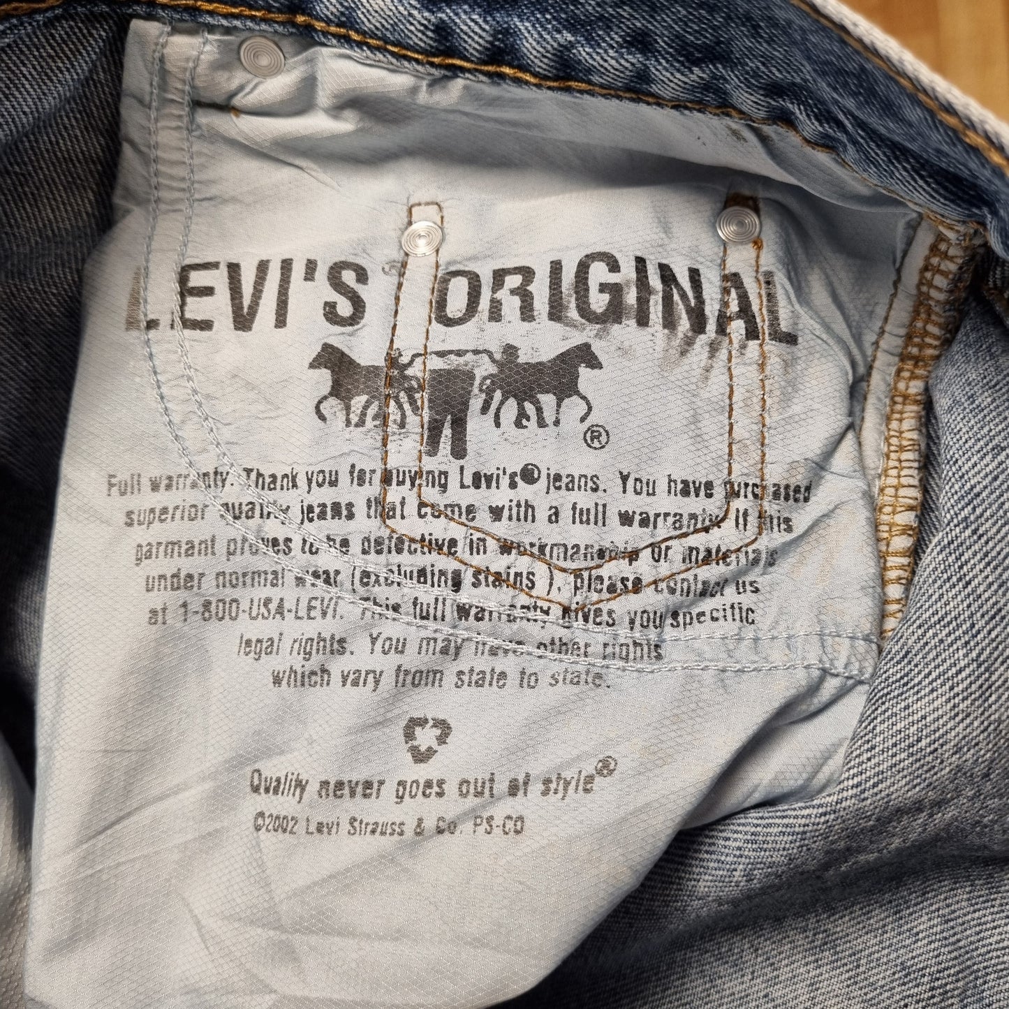 Vintage Levi’s 501 Made in USA – W32/L32
