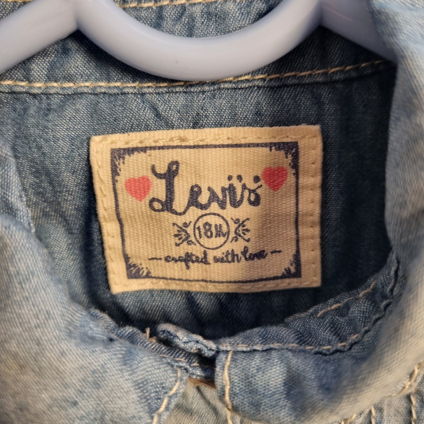 Levi’s denimskjorte til barn – 86