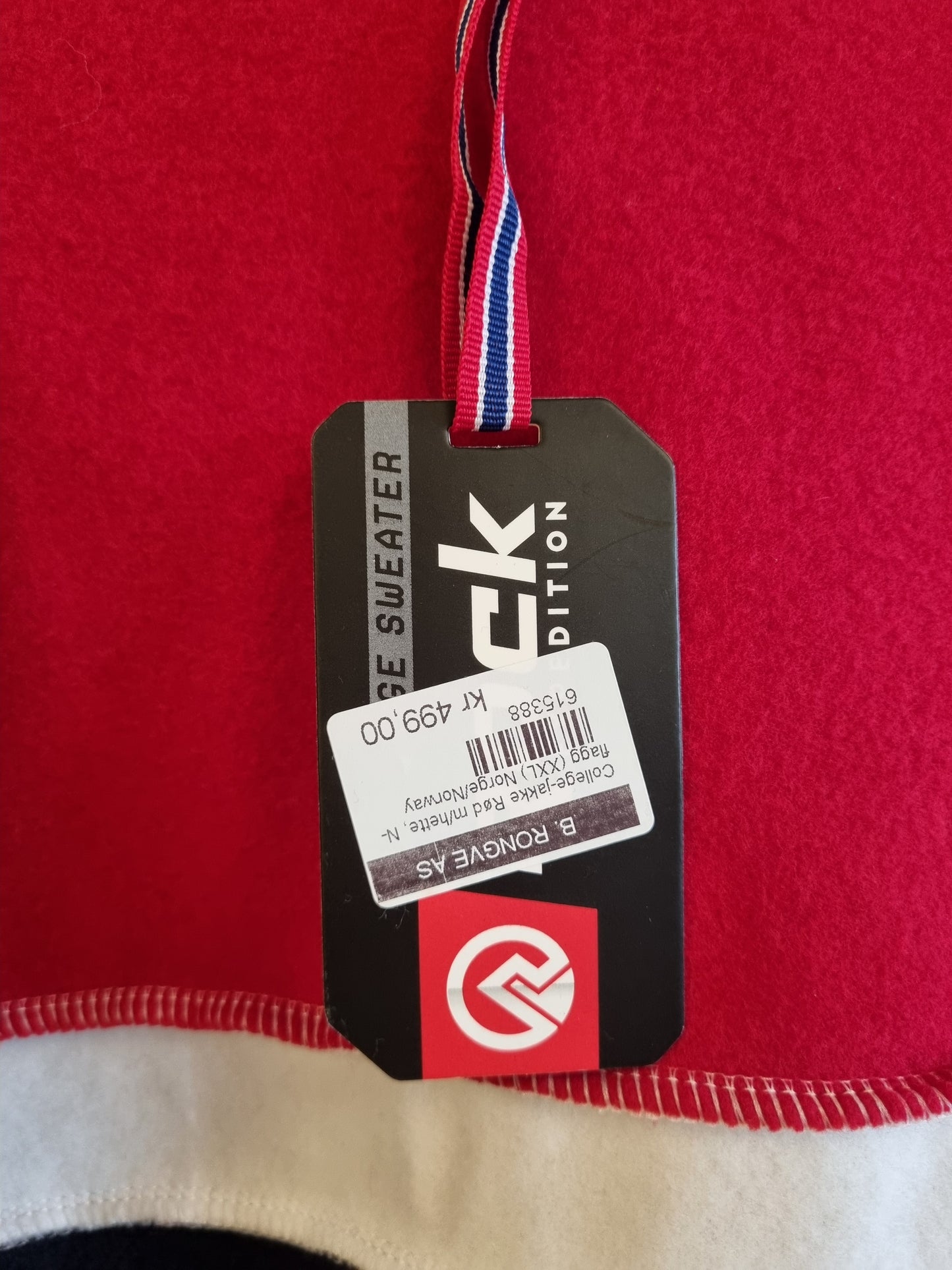NY! Norge college jakke - 2XL