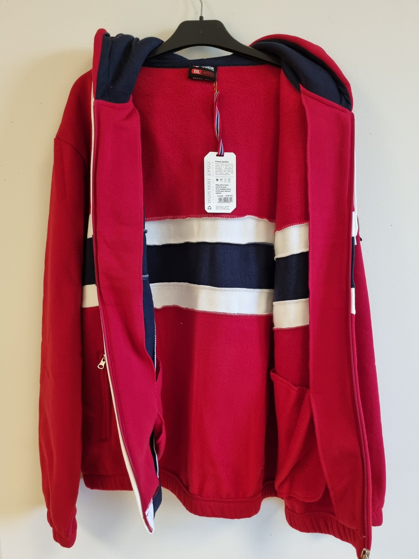 NY! Norge college jakke - 2XL