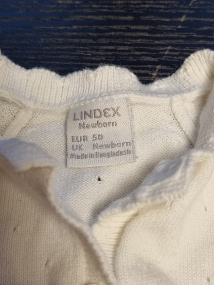 Finstrikket cardigan
