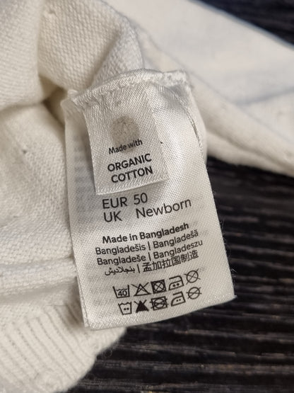 Finstrikket cardigan