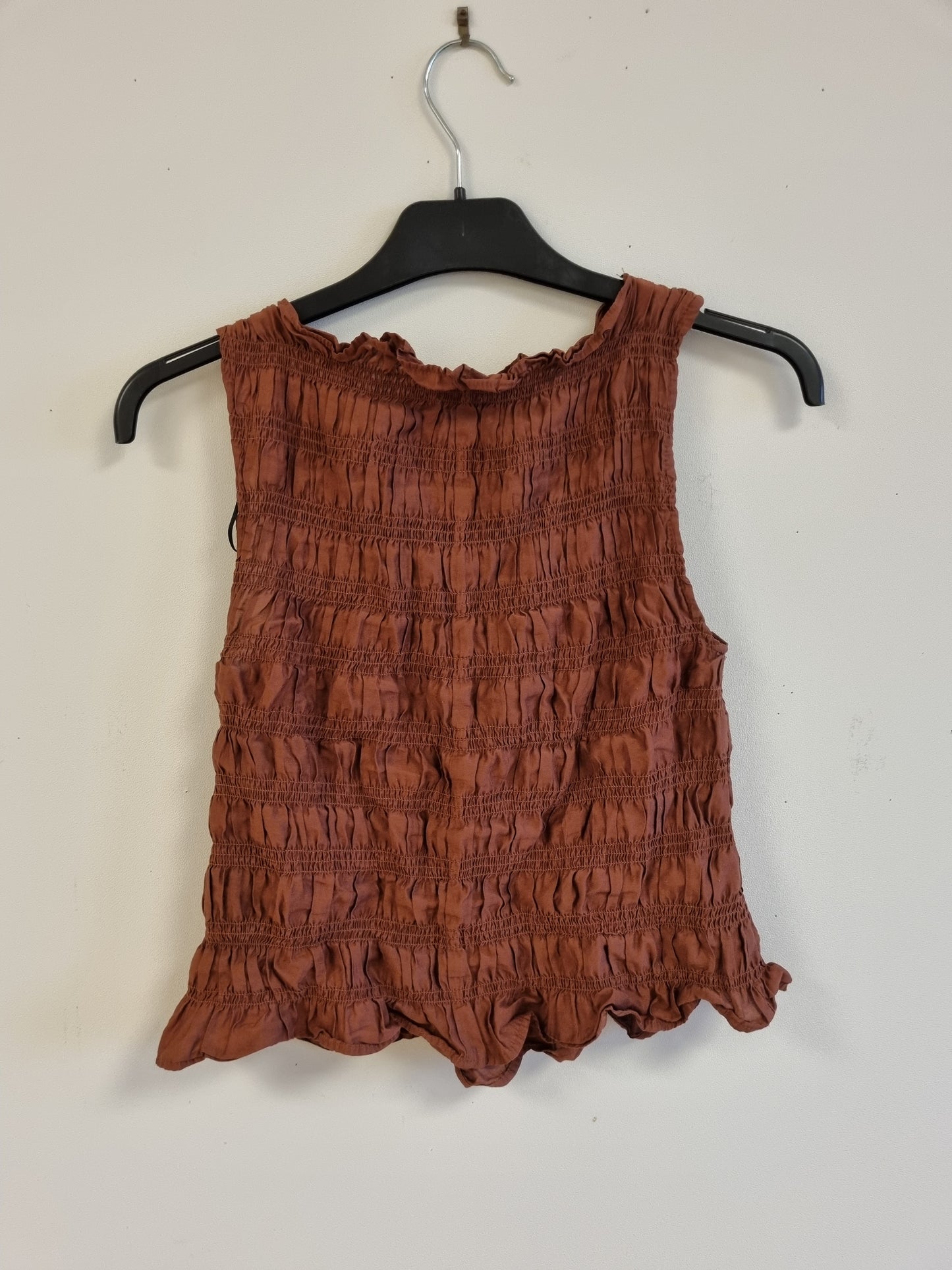 Rynket topp - XS