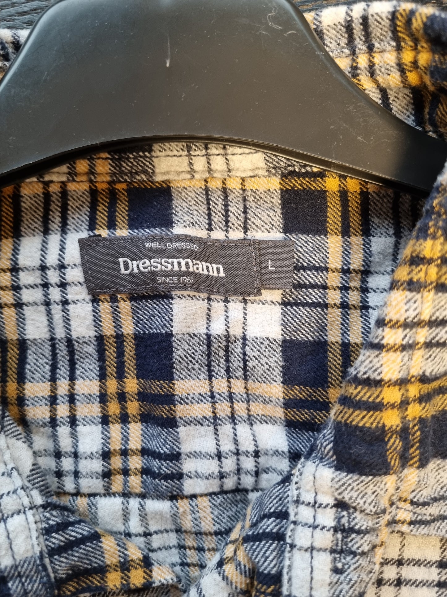 Flanellskjorte - L