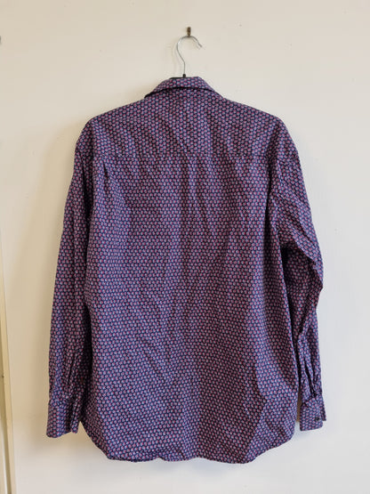 Kingsmen mønstret skjorte - XL