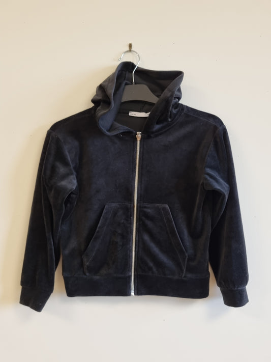 Velour hoodie