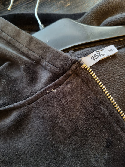 Velour hoodie - 130