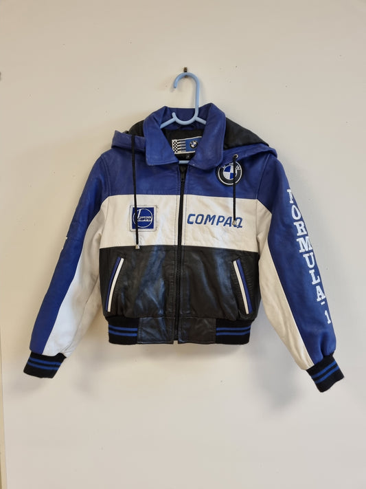 Vintage BMW F1 Skinnjakke - ca. 4 år