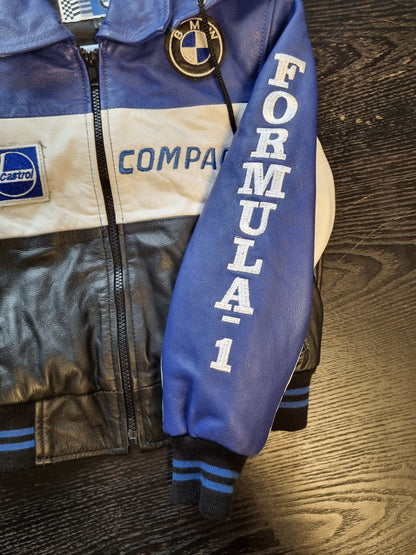 Vintage BMW F1 Skinnjakke - ca. 4 år