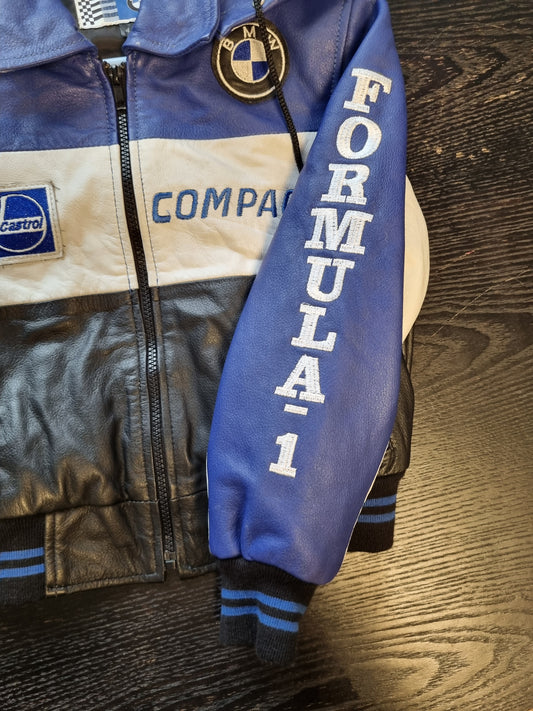 Vintage BMW F1 Skinnjakke - ca. 4 år