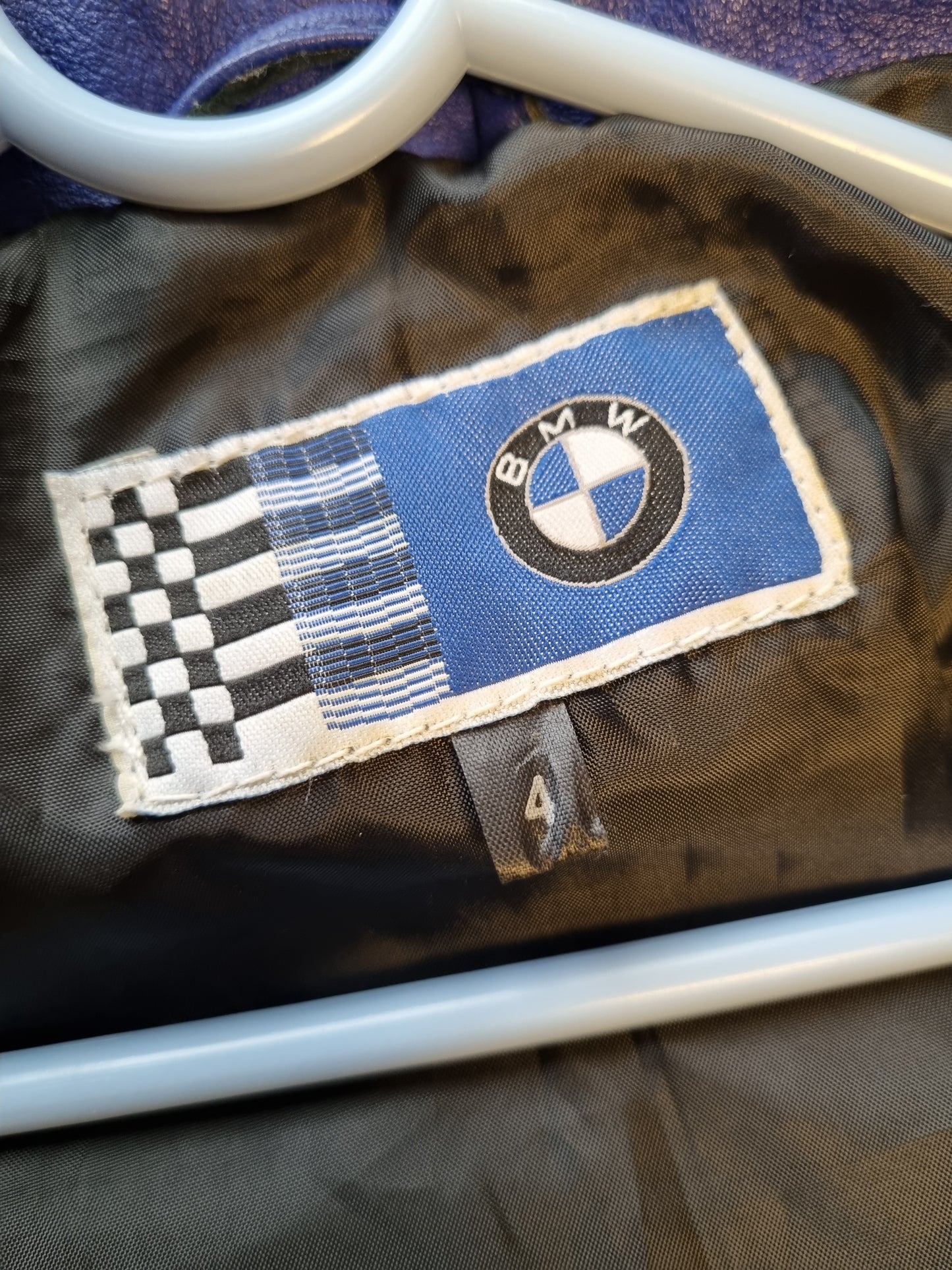 Vintage BMW F1 Skinnjakke - ca. 4 år