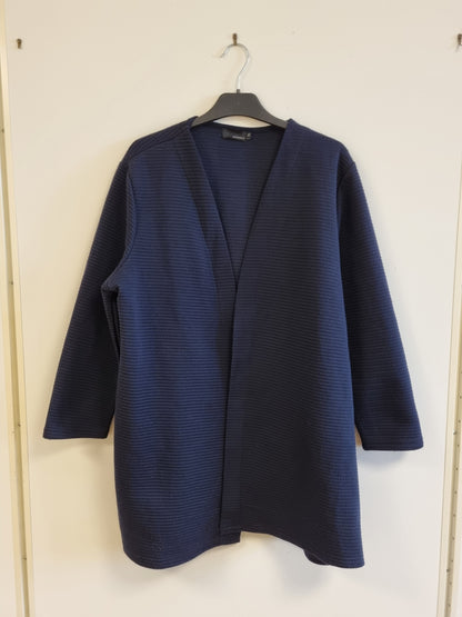 Marineblå Cardigan - 2XL