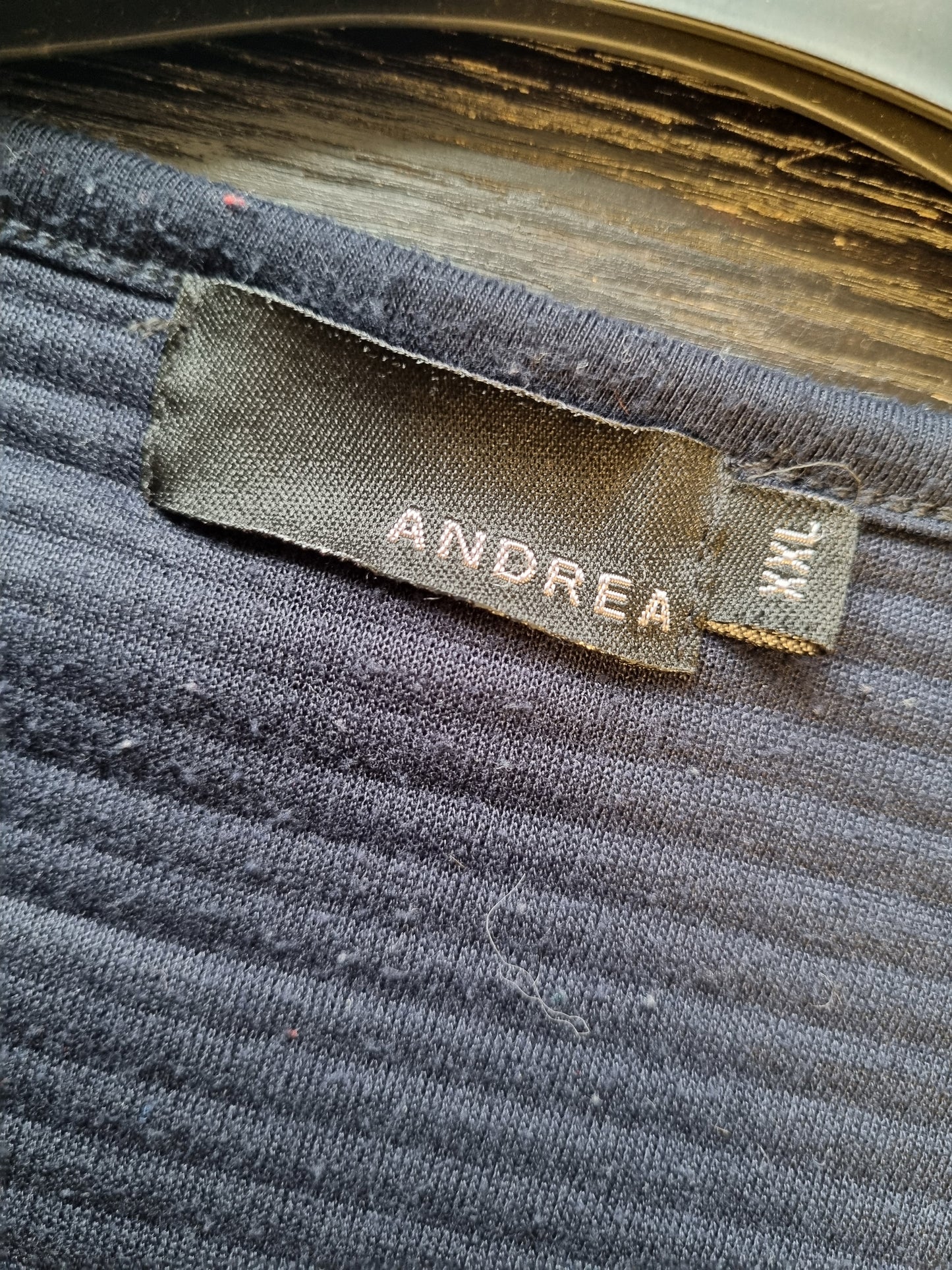 Marineblå Cardigan - 2XL
