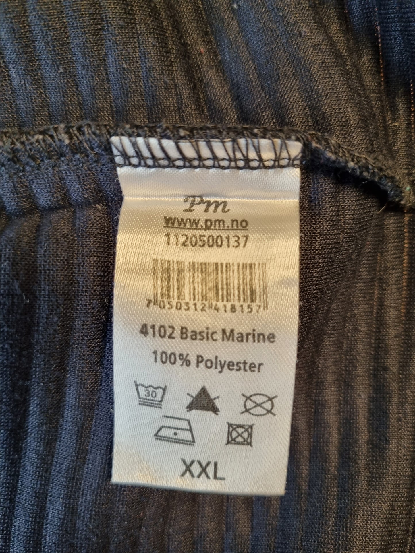 Marineblå Cardigan - 2XL